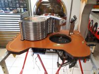 Wurlitzer 1100 : plateau mécanisme disques